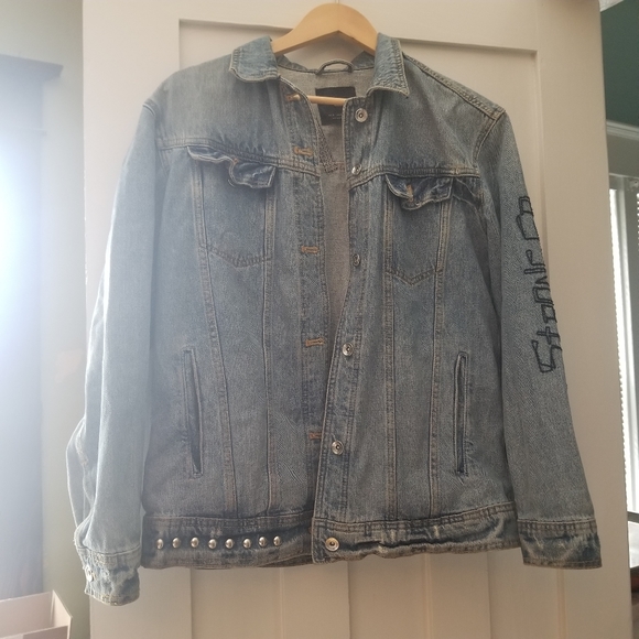 Zara Oversized Denim patch jacket - Picture 1 of 7